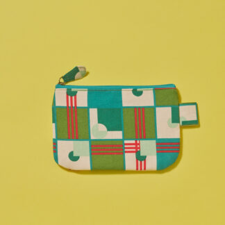Neseser midi zeleni platno  je fina torbica za čuvanje sitnica ili kozmetike.