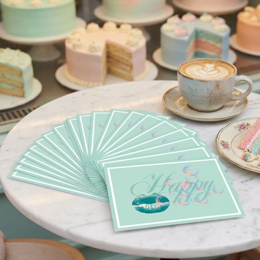 postcard-happy-histeria-concept-store.jpg A vibrant illustrated postcard Happy designed by Histeria concept store, perfect for heartfelt messages and stationery lovers.