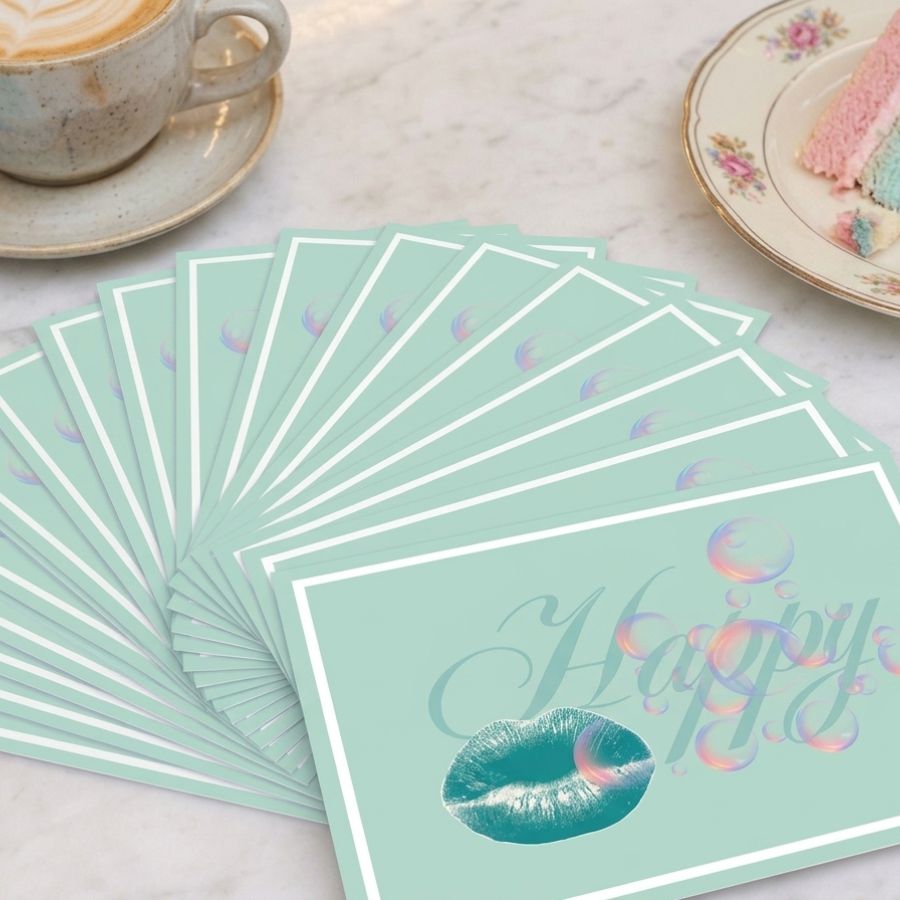 postcard-happy-histeria-concept-store.jpg A vibrant illustrated postcard Happy designed by Histeria concept store, perfect for heartfelt messages and stationery lovers.