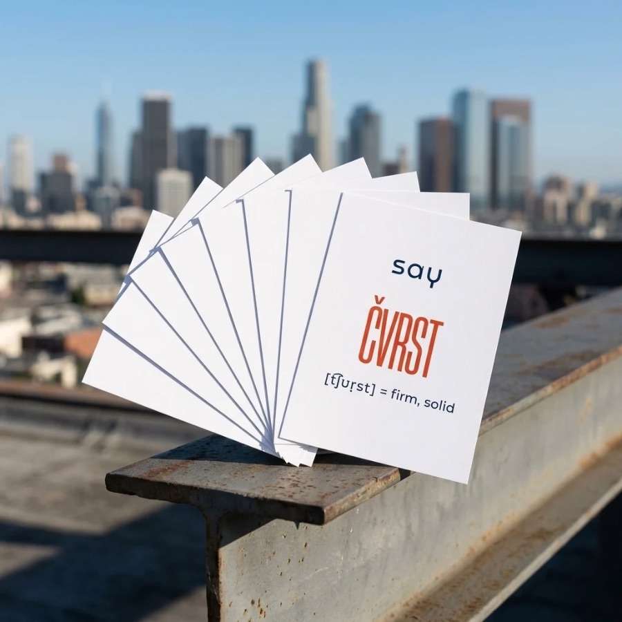 postcard-solid-histeria-concept-store.jpg A creative Postcard Solid featuring a phonetic design, available at Histeria concept store.